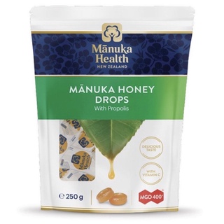 Manuka Health Manuka Honey Drops Propolis Pouch 55 Lozenges 250g