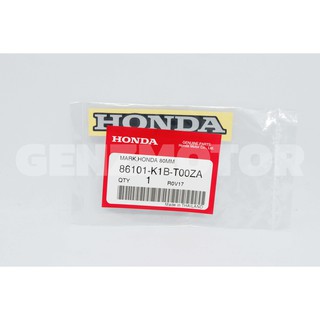 แถบเครื่องหมาย สติ๊กเกอร์แต่งรถ สติ๊กเกอร์ HONDA 80 mm. แท้ศูนย์ 86101-K1B-T00ZA ⚡️พร้อมส่ง ส่งไว ค่าส่งถูก⚡️