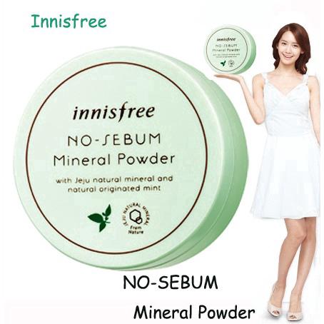 แป้งฝุ่นInnisfree No Sebum แป้งฝุ่นแต่งหน้า