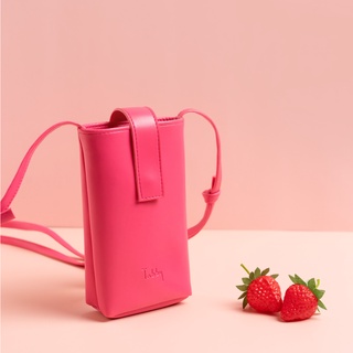 Palette phone bag (Color: Rose) // Crossbody bag // กระเป๋าใส่มือถือ // กระเป๋าสะพายข้าง