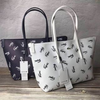 LACOSTE PVC PU SHOPPING BAG