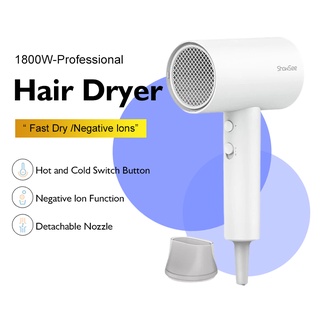 Xiaomi ไดร์เป่าผม Showsee 1800W  A1 A2 Anion Electric Hair dryer เครื่องเป่าผมไฟฟ้าไอออน เป่าผมพกพา