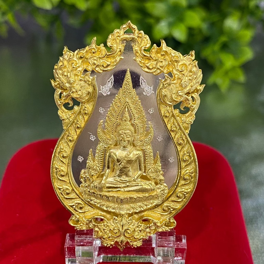 พระพุทธชินราช รุ่นจอมราชันย์ ปี2555 เนื้อทองระฆัง สร้าง19999องค์ วัดพระศรีรัตนมหาธาตุวรมหาวิหาร จ.พิ