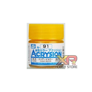 N91 Acrysion Clear Yellow (10 ml)