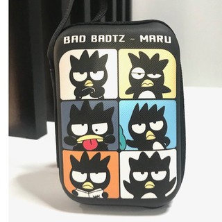 BAD BADTZ  6P   กล่องใส่ Pwb, HDD , หูฟัง  Size L ลาย BAD BADTZ 6P งานดี evaกันกระแทก ขนาด13.5x9.5x3.5 cm BY  MANOPNEST