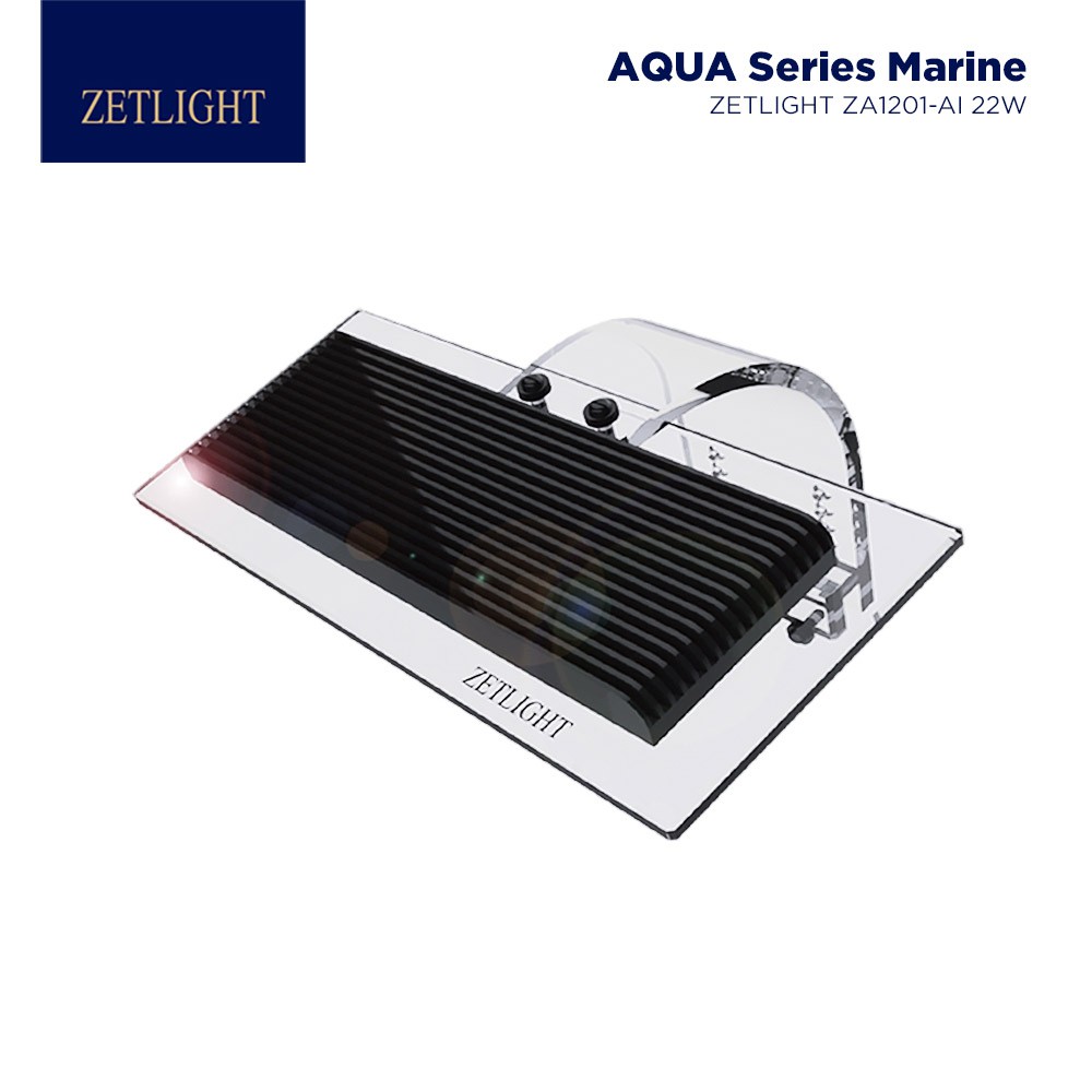 ZETLIGHT ZA1201-AI Aqua Series ไฟตู้ปลาทะเลรุ่นใหม่! สำหรับตู้ขนาดเล็กออกแบบสวย 22W เลี้ยงปะการังได้