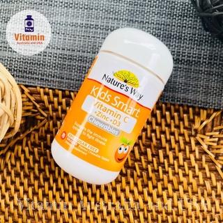 Natures way kids smart vitamin C + Zinc + D3 วิตามินซีเด็ก zinc และ วิตามิน D3