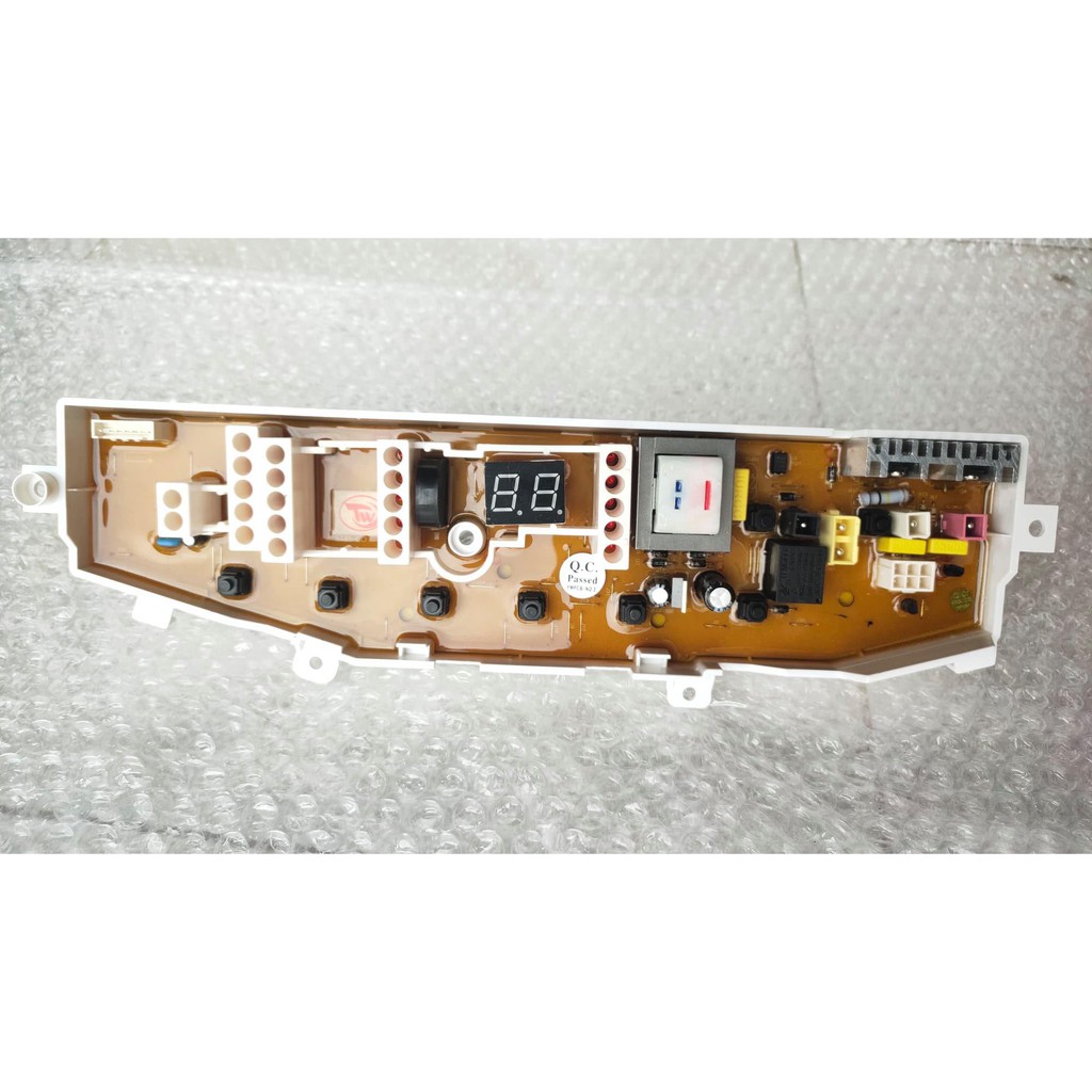 แผงบอร์ดเครื่องซักผ้าเทียบเท่า ยี่ห้อ SAMSUNG จอกลาง 8ปุ่ม MFS-M6TC20C-12 WA90R3 และรุ่นอื่นๆ