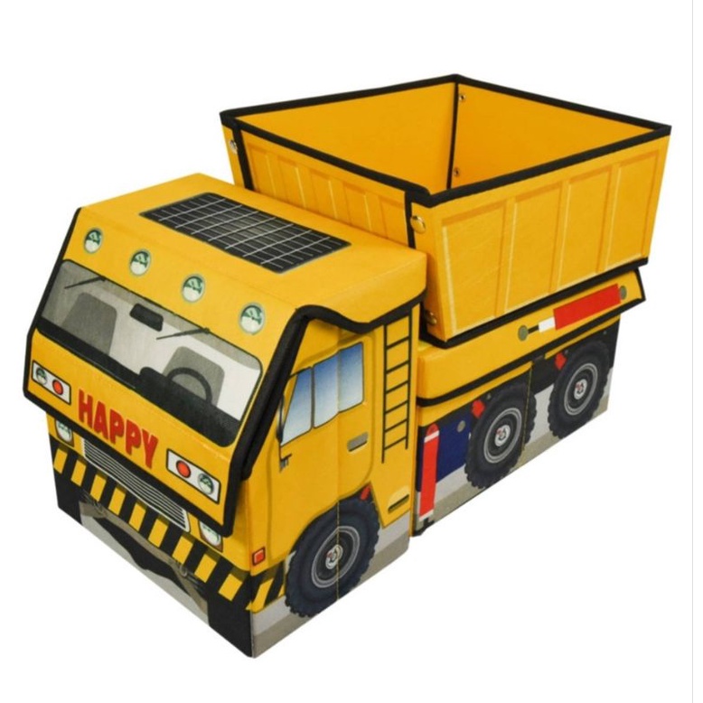 Krishome Ottoman Storage Box/Folding Storage/กล ่ องเก ็ บของพับได ้ รูปทรงรถ