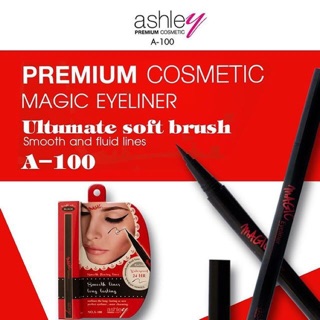 A-100 Ashley Super Black Magic Eyeliner