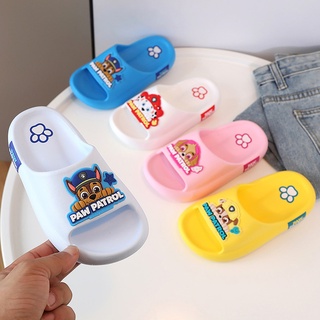 PAW Patrol รองเท้าแตะ ทรง  ลาย  แบบมีรู สำหรับเด็ก รองเท้าหล…