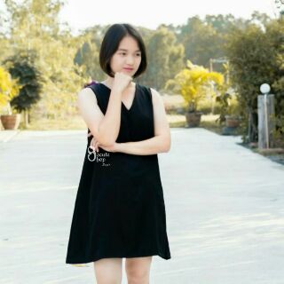 BLACK Simply A Dress