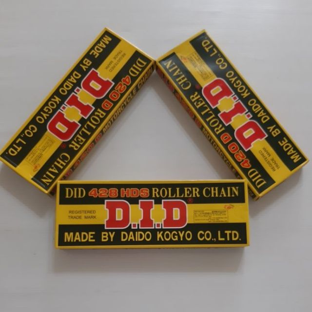 โซ่ 420 did เเท้ มอเตอร์ไซค์ #โซ่did 420 มอเตอร์ไซค์ 420-104L, 420-114L, 420-120L