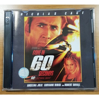 VCD Gone in 60 Seconds 60วิ รหัสโจรกรรม อันตราย วีซีดี ภาพยนต์ มือสอง ของแท้ หายาก