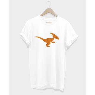 เสื้อยืดลาย ไดโนเสาร์ พาราซอโรโลฟัส Parasaurolophus Dinosaur