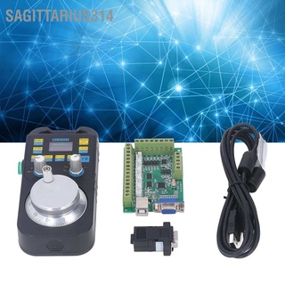 Sagittarius314 ชุดบอร์ดอะแดปเตอร์อินเตอร์เฟส Cnc 14 พอร์ตเอาท์พุต พร้อมตัวควบคุม Mpg อะลูมิเนียมอัลลอย สําหรับ Mach3 12-24V