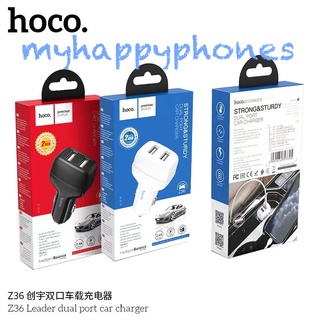 ที่จุดบุหรี่ 2 USB 2.4a HOCO Z36