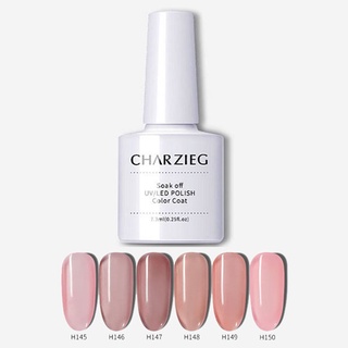 🔴 สีทาเล็บเจล H145-H150 / CHARZIEG ยาทาเล็บเจล Gelpolish