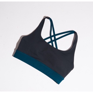 Two-toned bra: Ocean Blue