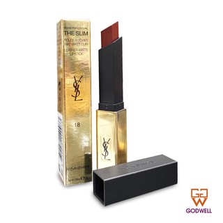 Yves Saint Laurent - YSL Lipstick The Slim Matte (Colour1/9/11/18/21) - Ship From Hong Kong