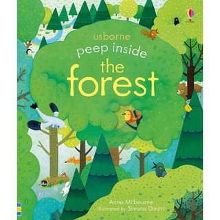 หนังสือความรู้ทั่วไปภาษาอังกฤษ Peep inside a Forest (Board book)