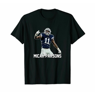 tshirtเสื้อยืดคอกลมฤดูร้อนเสื้อยืดผ้าฝ้าย คุณภาพสูง พิมพ์ลาย Dallas Cow Micah Parsons Nfl Football Team สําหรับผู้ชายSto