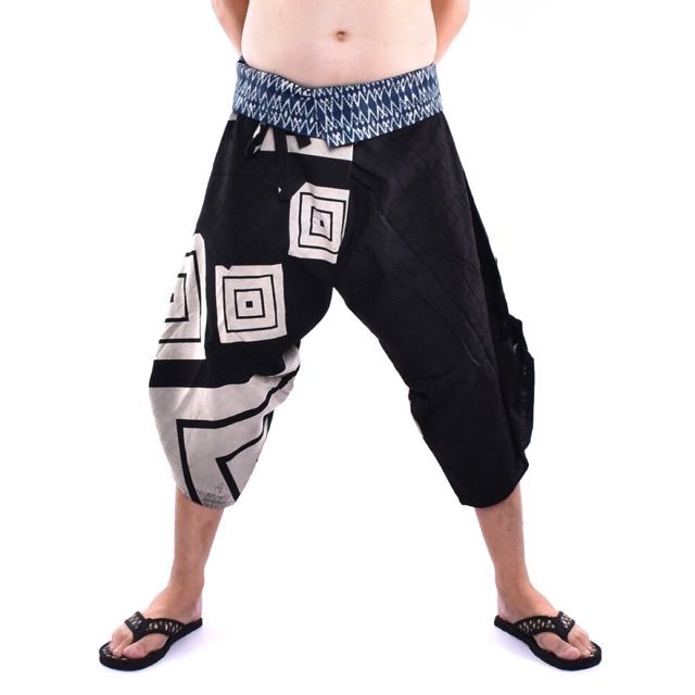 Samurai pants (tie) กางเกงซามูไรเอวผูก