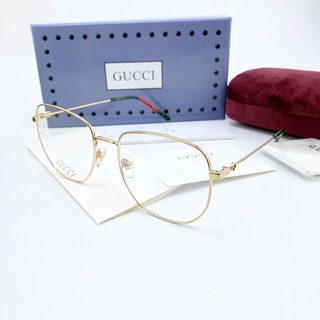 แว่น กุชชี eyeglasses  เข้าง่ายกับทุกรูปหน้า ทรง aviator unisexนะคะ  ใส่ได้ ญ- ช มาพร้อมกล่อง Full Set Box