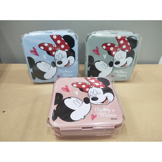 Disney กล่องอาหารใหญ่จตุรัส มิกกี้เมาส์ Lock Sure 235