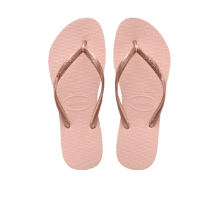 HAVAIANAS รองเท้าแตะผู้หญิง SLIM PREP BALLET ROSE สีชมพู 40000300076PIXX (รองเท้าแตะ รองเท้าผู้หญิง รองเท้าแตะหญิง)