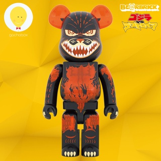 gachabox Bearbrick Godzilla VS Destroyer Clear Orange version 1000% - แบร์บริค ของแท้ Be@rbrick ฟิกเกอร์ Medicom Toy