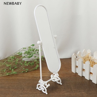 Newbaby 1/12 เฟอร์นิเจอร์โรตารี่จิ๋ว กระจกของเล่น สําหรับตุ๊กตา อุปกรณ์เสริม