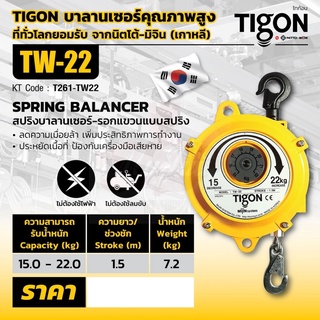 TIGON รอก รอกแขวนแบบสปริง TW-22