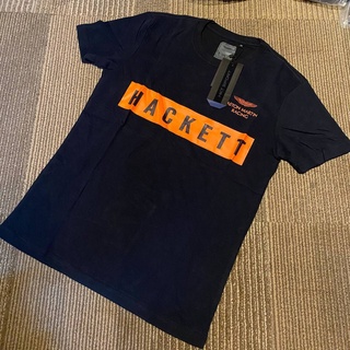 พร้อมส่ง เสื้อยืดลําลอง แขนสั้น พิมพ์ลาย Hackett Aston Martin สําหรับผู้ชายS-5XL