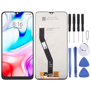 อะไหล่หน้าจอ LCD TFT พร้อมชุดประกอบดิจิไทเซอร์ สีดํา สําหรับ Xiaomi Redmi Note 8 8A 8A Dual 8A Pro