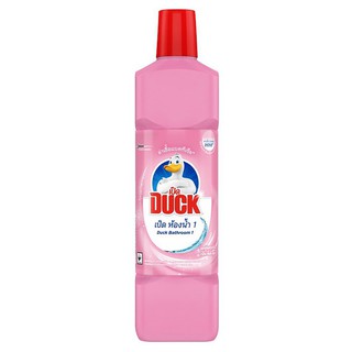 🔥The Best!! เป็ด โปร ห้องน้ำ 1 น้ำยาทำความสะอาดห้องน้ำ กลิ่นพิ้งค์ สมูท 450 มล. DUCK Bathroom Cleaner 1 Pink Bottle 450