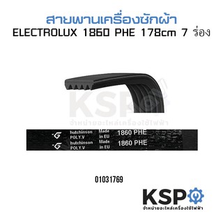 สายพานเครื่องซักผ้า ELECTROLUX 1860 PHE 178cm 7 ร่อง