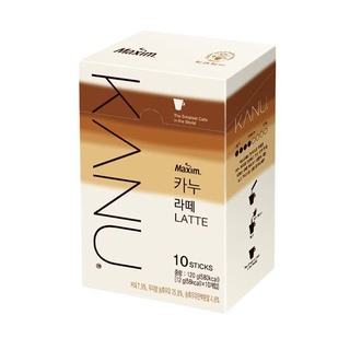 Maxim Kanu Double Shot Latte [10 ซอง/135 g.] :: กาแฟลาเต้สำเร็จรูปจากประเทศเกาหลี