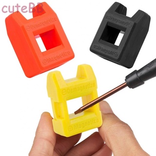 CUTE~Demagnetizer 28*35 Mm 2Pcs Black For Screwdrivers Or Steel Tools High Quality