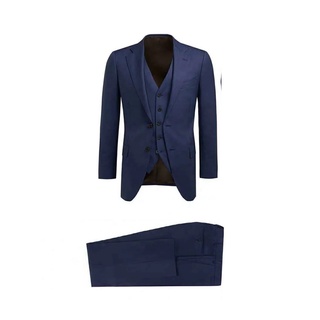 KINGMAN RoyalBlue Full Suit เสื้อสูทตัดใหม่ สีเหลือง เบลเซอร์ แฟชั่น สั่งตัดตามสัดส่วนได้