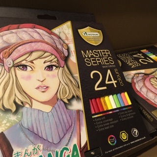 สีไม้ รุ่นมังงะ MASTER ART MASTER SERIES MANGA 24,36,50 colors