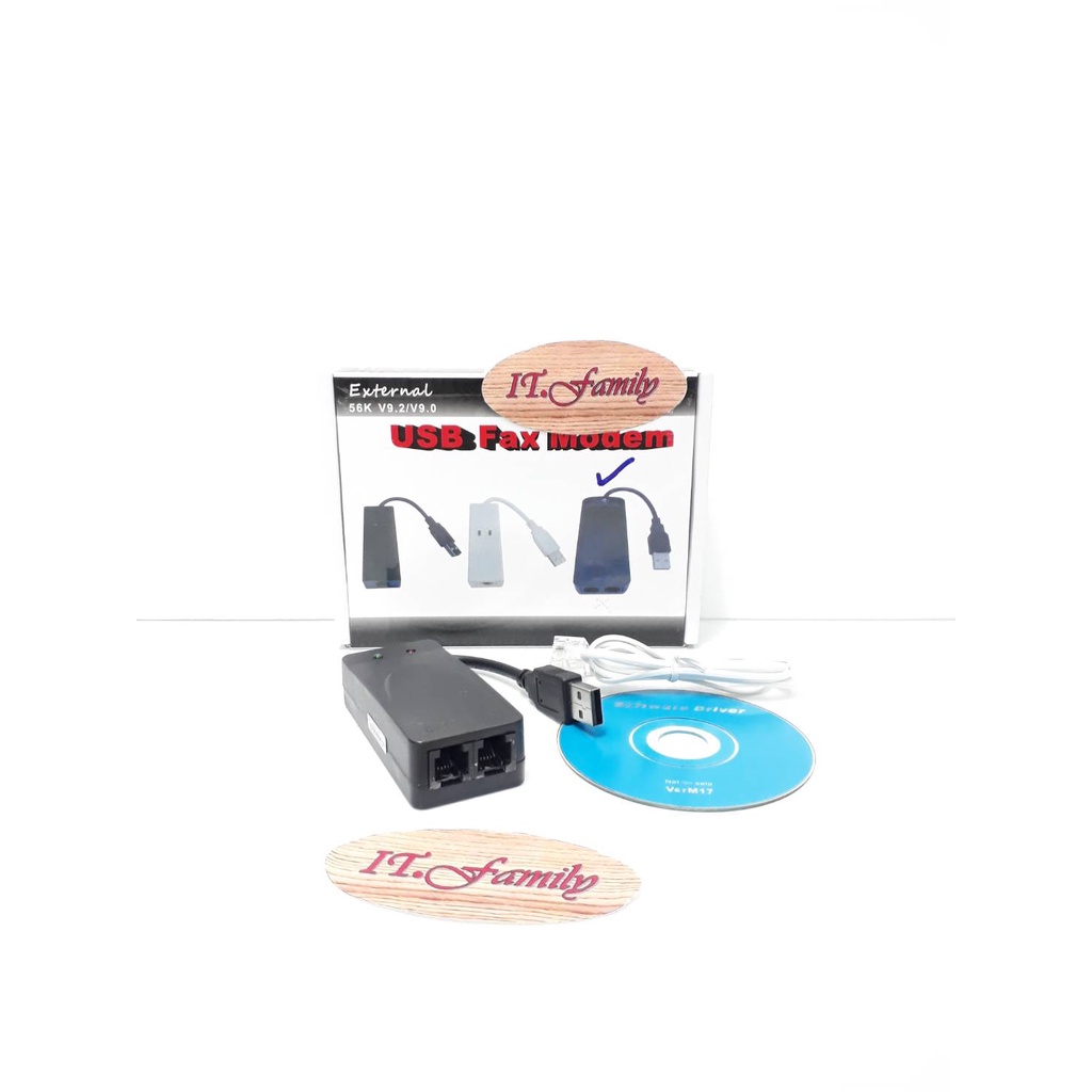 USB Fax Modem External (56K V9.2 / V9.0) 2 PORT (ออกใบกำกับภาษี)