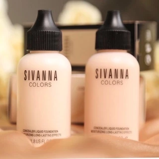 Sivanna Colors Concealer Liquid Foundation ซีเวียน่า รองพื้นเนื้อใยไหม SPF 25 PA+++ ขนาด 50 g