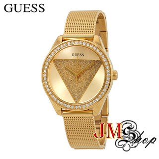 GUESS Tri Glitz นาฬิกาข้อมือผู้หญิง สายสแตนเลส รุ่น W1142L2 [ประกัน CMG]