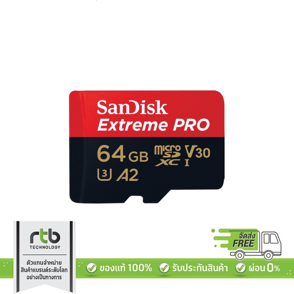 Sandisk SD Card Extreme Pro 64 Gb