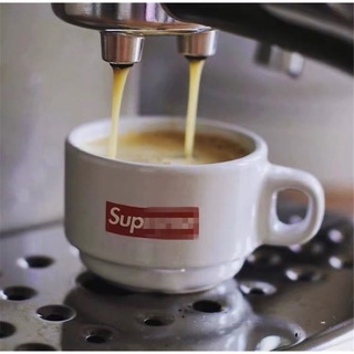 New!  !🇺🇸❤️‍🔥Supreme❤️‍🔥🇺🇸 แก้วกาแฟ ชา  supreme🇺🇸  เท่ห์ สวยงาม