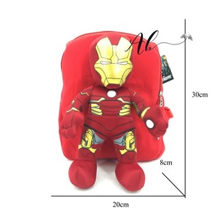 กระเป๋าเป้สะพายหลัง Angel Baby Iron Man (สีแดง)