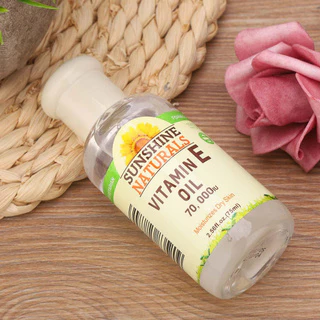 Meyishop [คลังสินค้าพร้อม] Meyishop SuperSale Vitamin E Essence Oil Moisturizing Face Nourishing 75ml (ขวดสีเขียวสำหรับตอนเช้า)