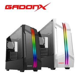 GADONX รุ่นX8013 CASE GAMING เคสคอมพิวเตอร์ *ประกันศูนย์ 1 ปี (ไม่มีพัดลม)