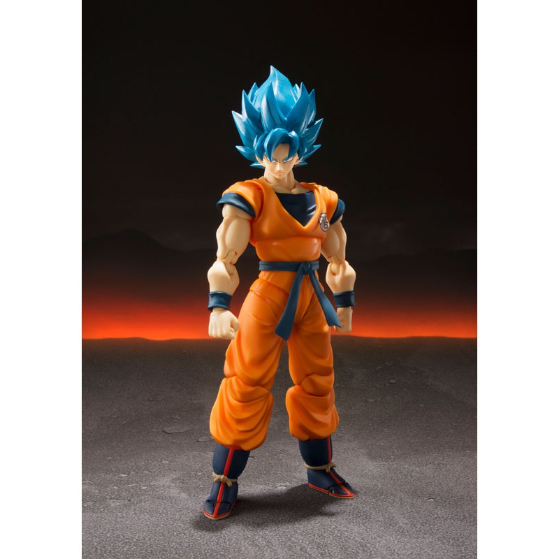 S.H.Figuarts Super Saiyan God Super Saiyan Son Goku -Super- "Dragon Ball Super Broly"[Model Figure งานแท้]4573102557001